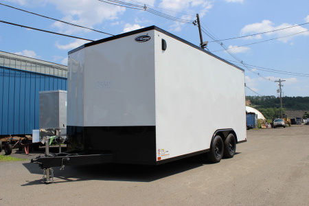 New 2026 8.5x16 7K Enclosed Cargo Trailer - BLACKOUT - ITI Cargo