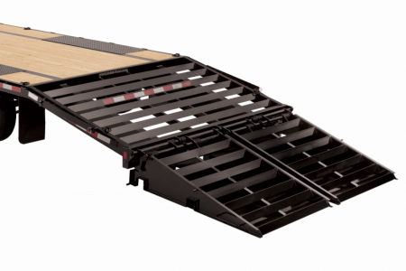 New 2025 Sure-Trac 8.5x20+5 15K HD Beavertail Deckover Equipment Trailer