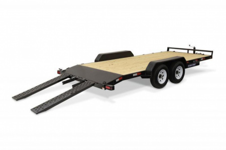 New 2026 7x20 7K Wood Deck Car Trailer - Sure-Trac