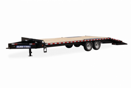 New 2025 Sure-Trac 8.5x20+5 32K HD Beavertail Deckover Equipment Trailer