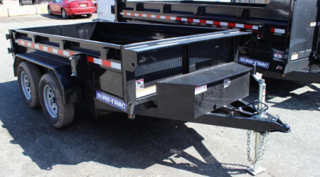 New 2025 5X10 7K Low Profile Homeowner Dump Trailer - Sure-Trac