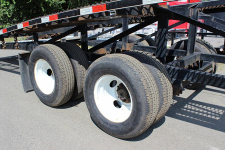 Used 2020 USED! 50 ft. Tandem Dual Wedge Three Car Trailer - Kaufman Trailer