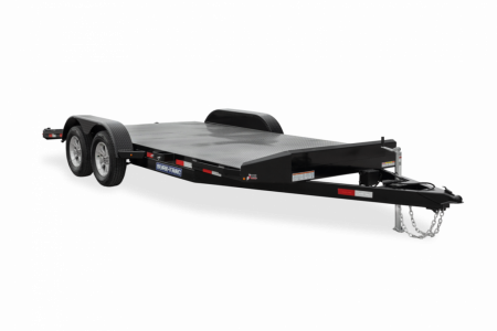 New 2026 7x20 10K Steel Deck Car Trailer - Sure-Trac