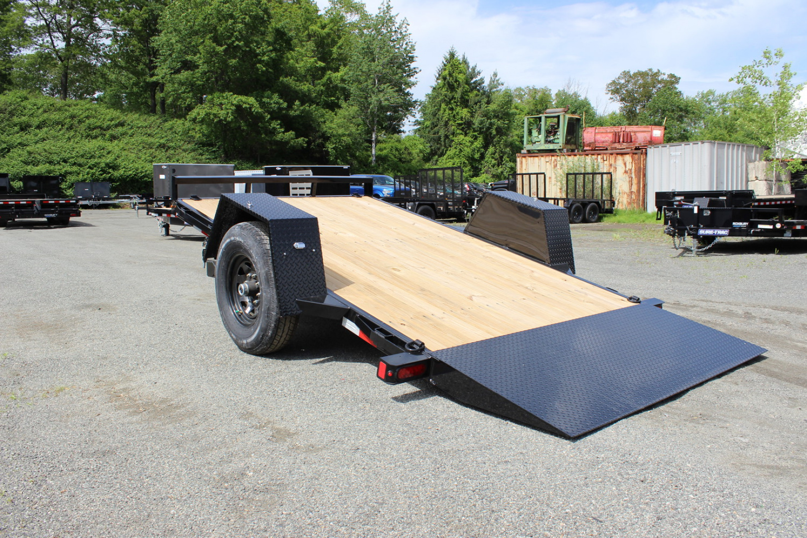 New 2026 6.5X12 7.8k Single Axle Tilt Equipment Trailer - Sure-Trac