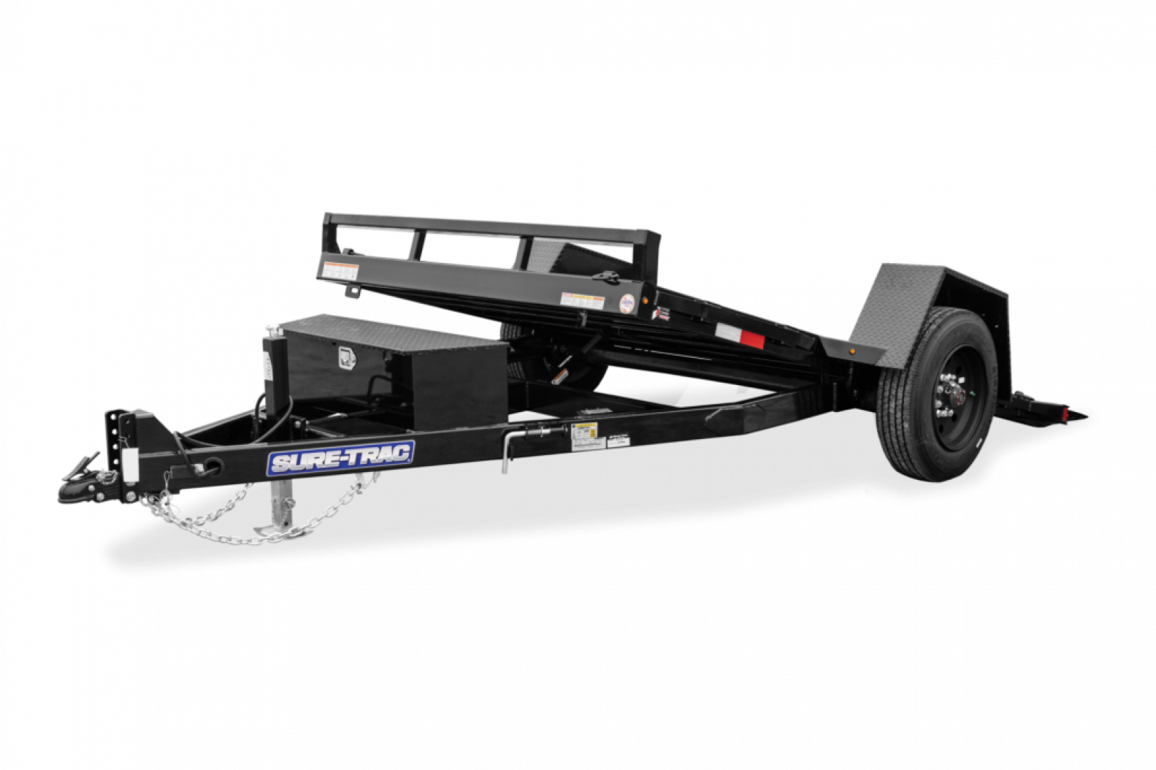 New 2026 6.5X12 7.8k Single Axle Tilt Equipment Trailer - Sure-Trac