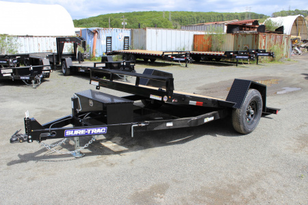New 2026 6.5X12 7.8k Single Axle Tilt Equipment Trailer - Sure-Trac