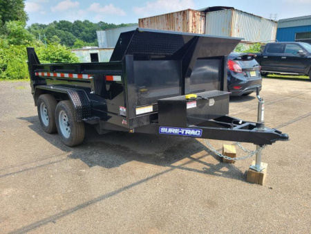 New 2025 6x10 7K Low Profile Dump Trailer - Sure-Trac