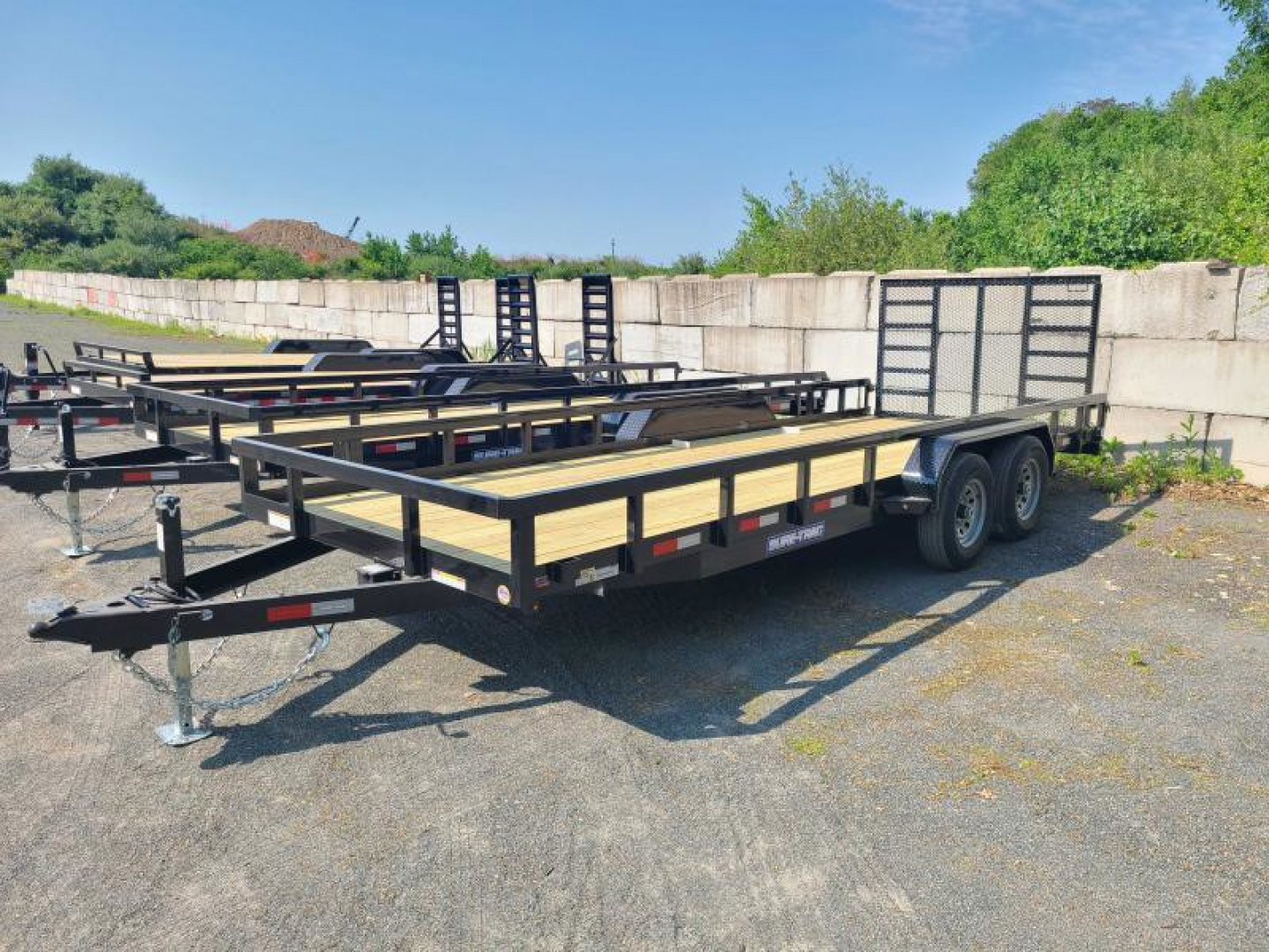New 2026 7x20 7K Tube Top Utility Trailer UPG GATE - Sure-Trac