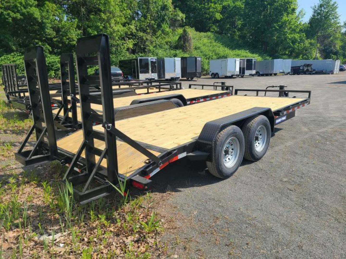 New 2025 Sure-Trac 7x18 14K Equipment Trailer