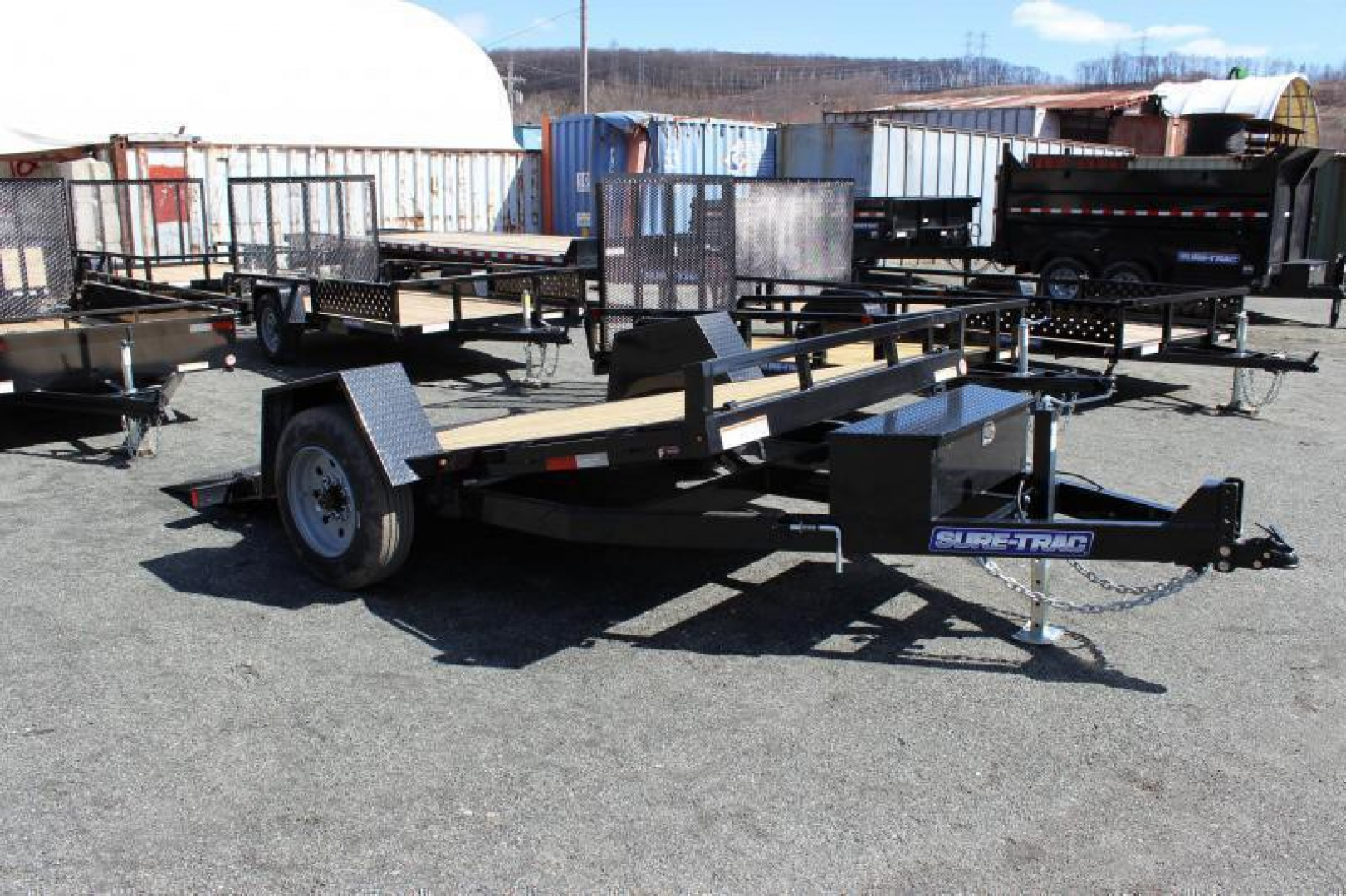 New 2025 6.5X12 10K Single Axle Tilt Bed Equipment Trailer - Sure-Trac