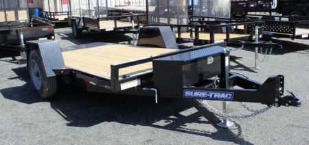 New 2026 6.5X12 10K Single Axle Tilt Bed Equipment Trailer - Sure-Trac