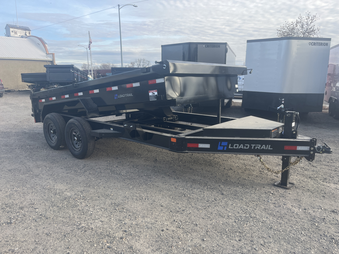 New 2026 Load Trail 83" x 14' Tandem Axle Dump (6" Channel Frame)