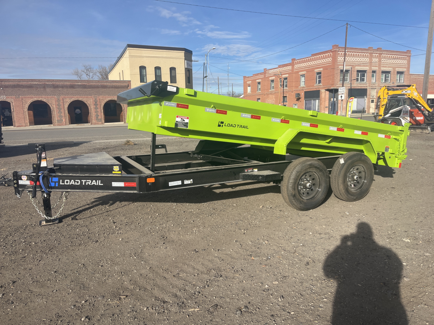 New 2026 Load Trail 83" x 14' Tandem Axle Dump (8" x 13Lb. I-Beam)