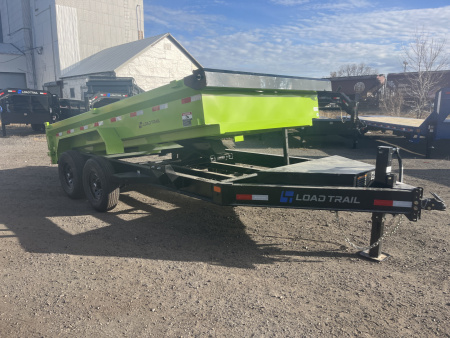 New 2026 Load Trail 83" x 14' Tandem Axle Dump (8" x 13Lb. I-Beam)