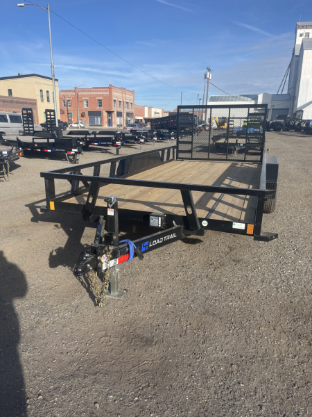 New 2026 Load Trail 83  x 16' Tandem Axle Utility (3  x 4  Angle Frame)