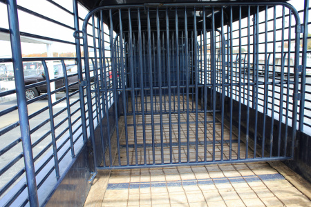 Used 2020 Gooseneck Trailer MFG METAL TOP Stock / Stock Combo Trailer