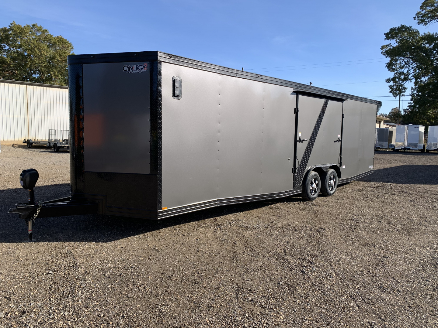 New 2026 Cynergy 2 8.5x28TA3 Velocity Series Car / Racing Trailer