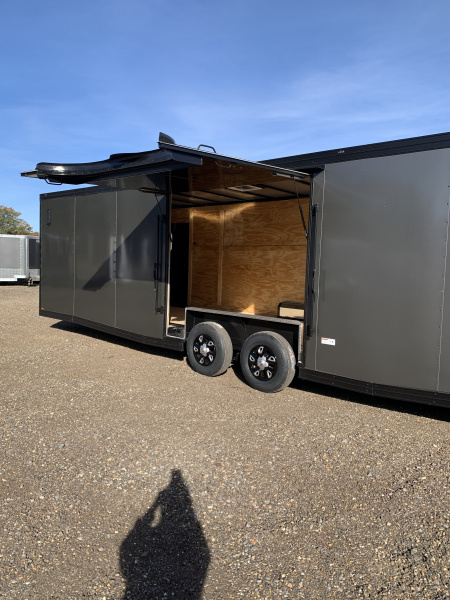 New 2026 Cynergy 2 8.5x28TA3 Velocity Series Car / Racing Trailer
