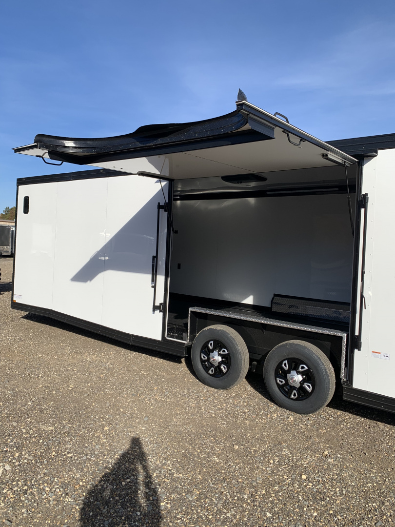 New 2026 Cynergy 2 8.5x28TA3 Velocity Series Car / Racing Trailer