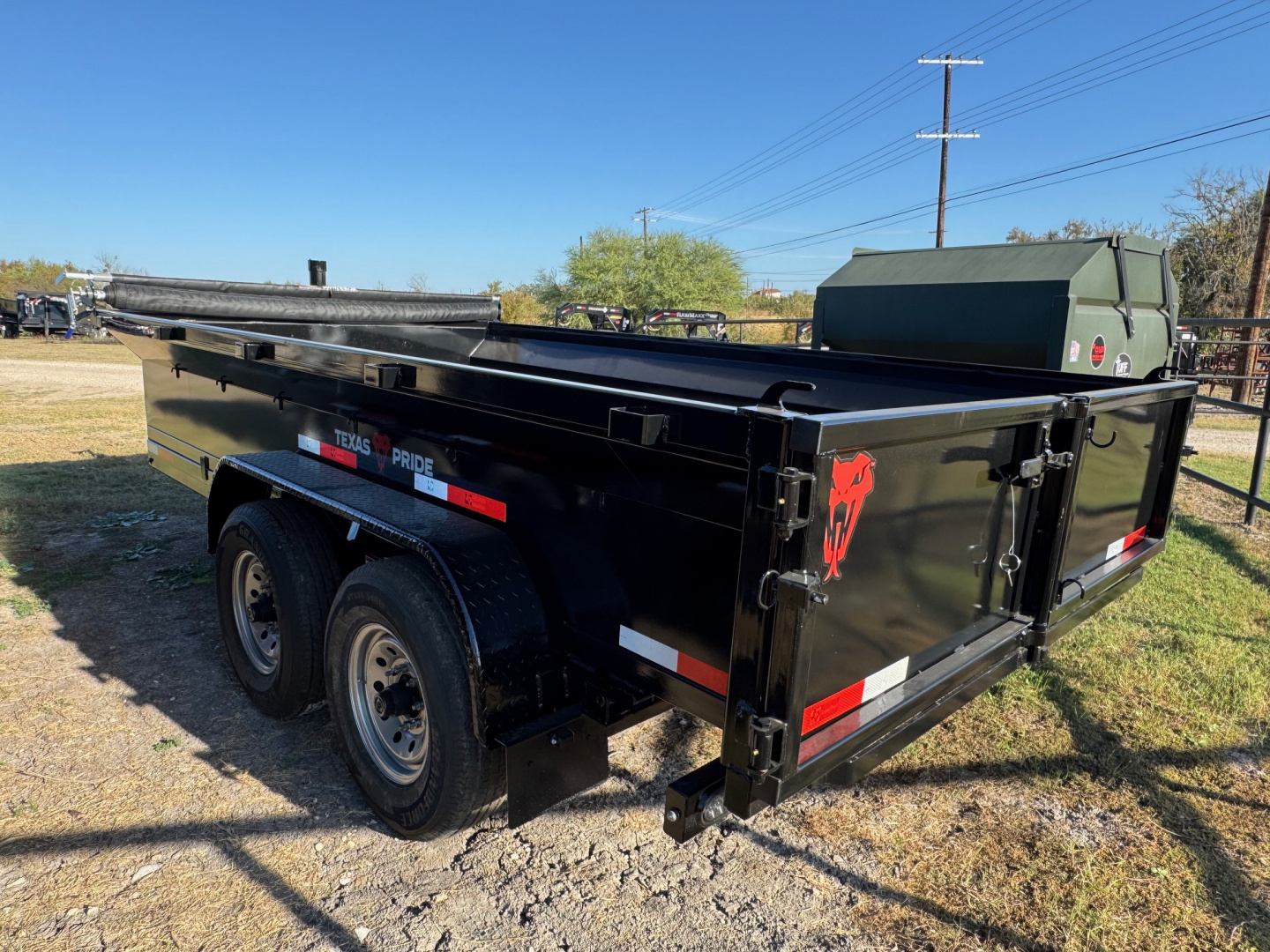New 2026 Texas Pride Trailers DT71414KBP-9882 Dump Trailer