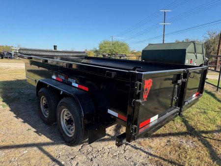 New 2026 Texas Pride Trailers DT71414KBP-9882 Dump Trailer