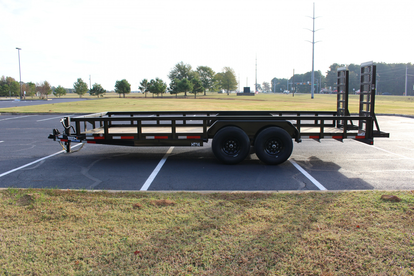 New 2026 Top Hat 20'x83" Heavy Hauler Utility 14k Equipment Trailer
