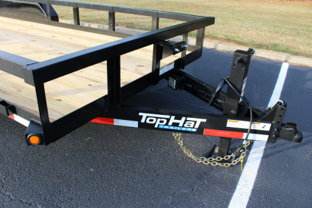 New 2026 Top Hat 20'x83" Heavy Hauler Utility 14k Equipment Trailer