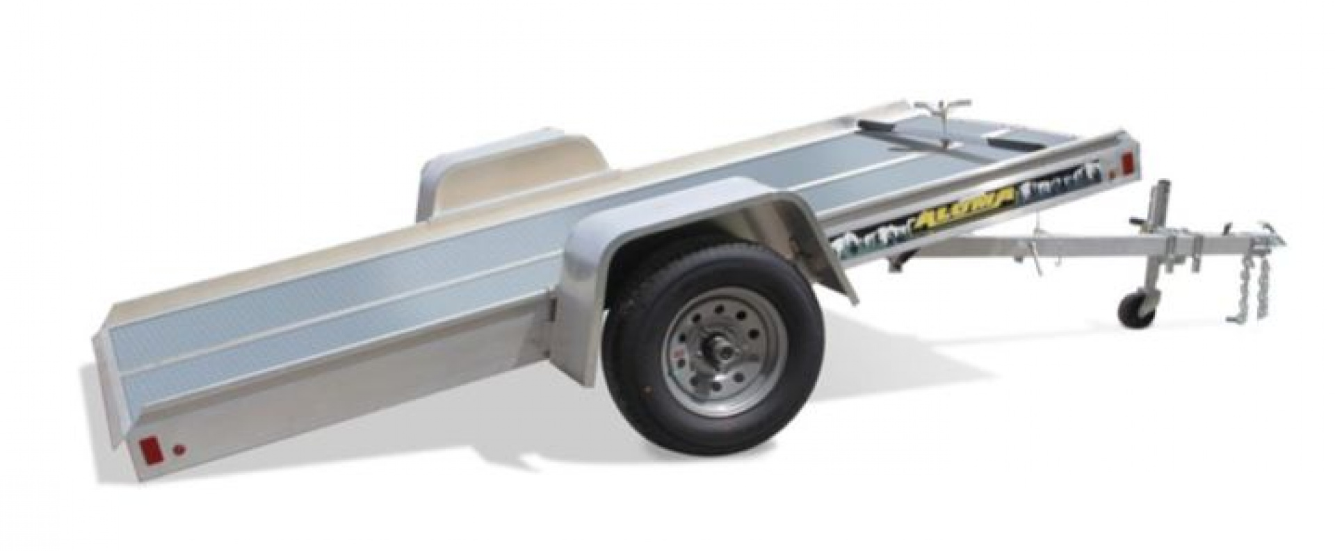 New 2025 Aluma 5012TILT Snowmobile Trailer