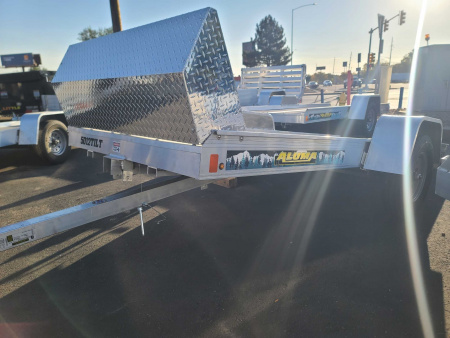 New 2025 Aluma 5012TILT Snowmobile Trailer