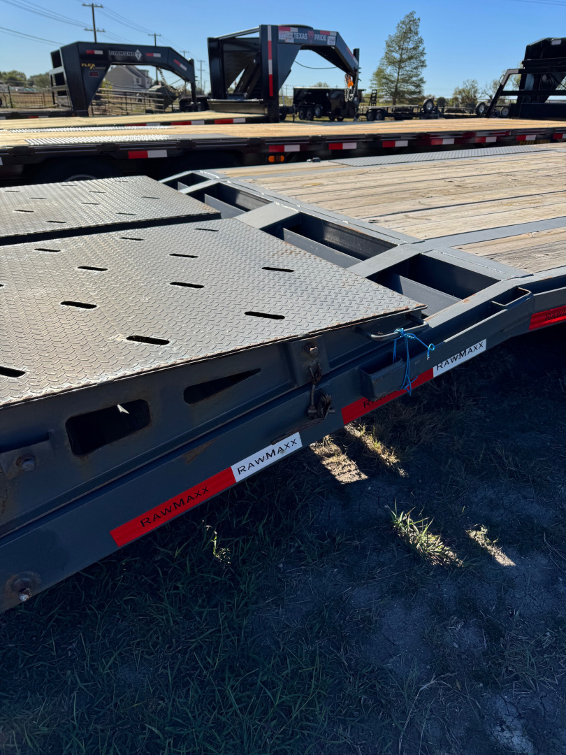 Used 2023 RawMaxx FDX-34-27K - 9265 Deckover Trailer