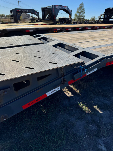 Used 2023 RawMaxx FDX-34-27K - 9265 Deckover Trailer