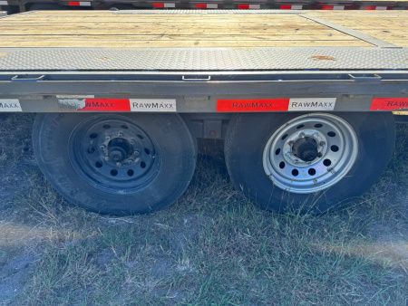 Used 2023 RawMaxx FDX-34-27K - 9265 Deckover Trailer