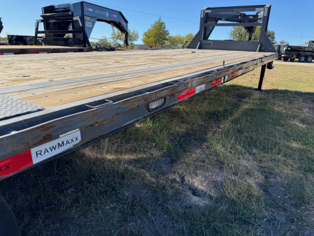 Used 2023 RawMaxx FDX-34-27K - 9265 Deckover Trailer