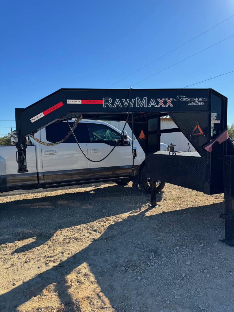Used 2023 RawMaxx FDX-36-27K-0455 Deckover Trailer
