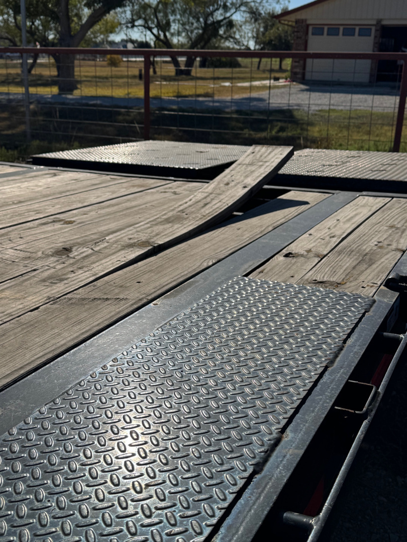 Used 2023 RawMaxx FDX-36-27K-0455 Deckover Trailer