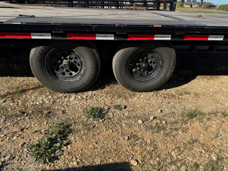 Used 2023 RawMaxx FDX-36-27K-0455 Deckover Trailer