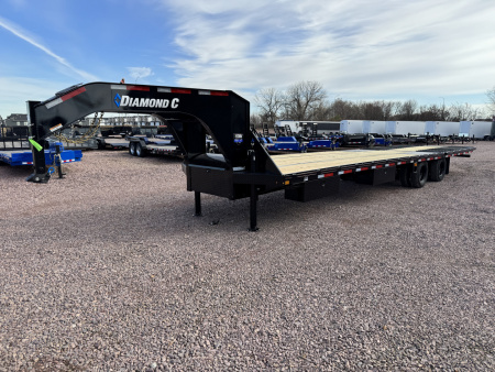 New 2026 Diamond C Trailers FMAX212HDT 102X35 Flatbed Trailer