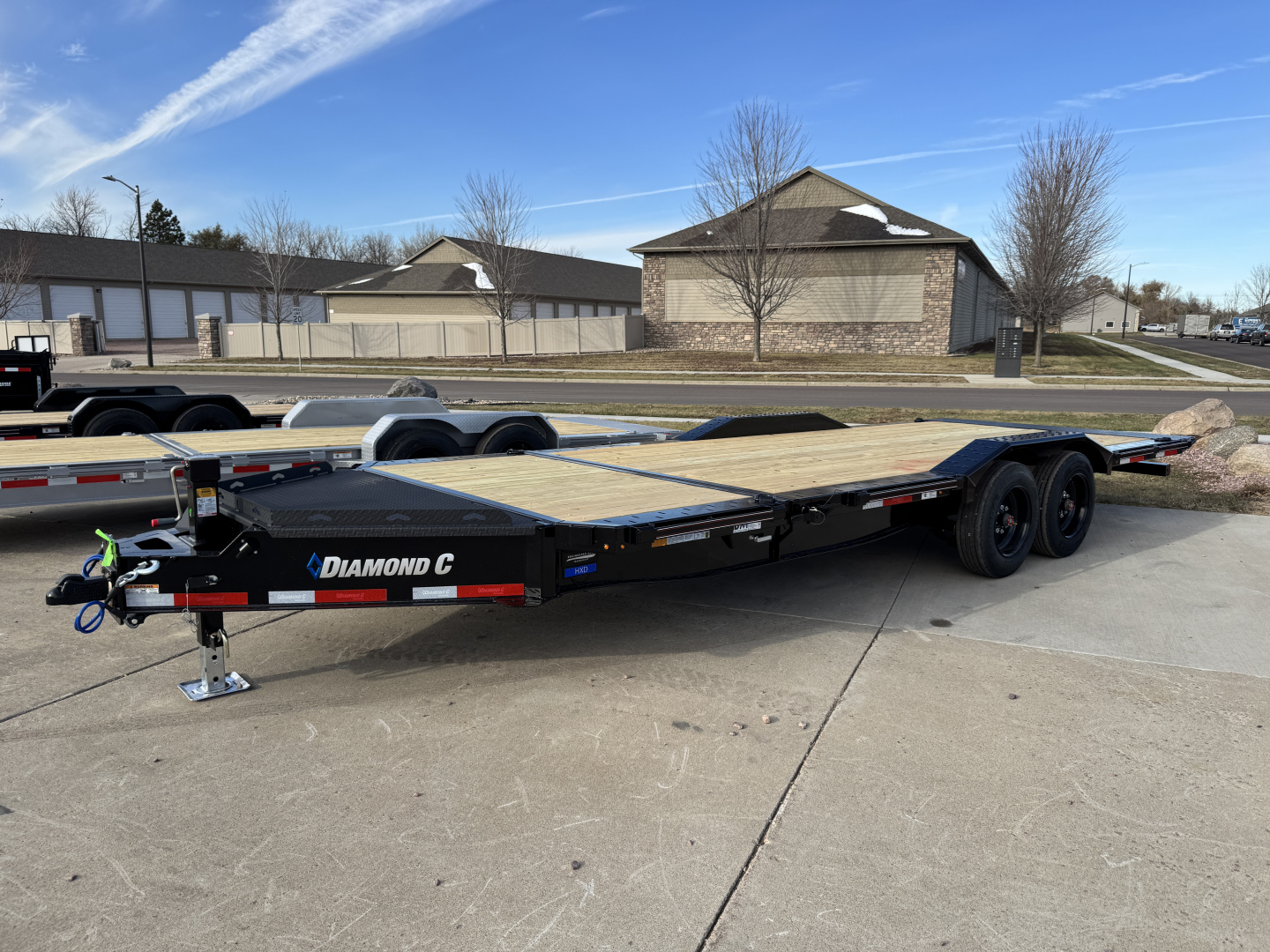 New 2026 Diamond C Trailers HXD208-22 18K Tilt Trailer