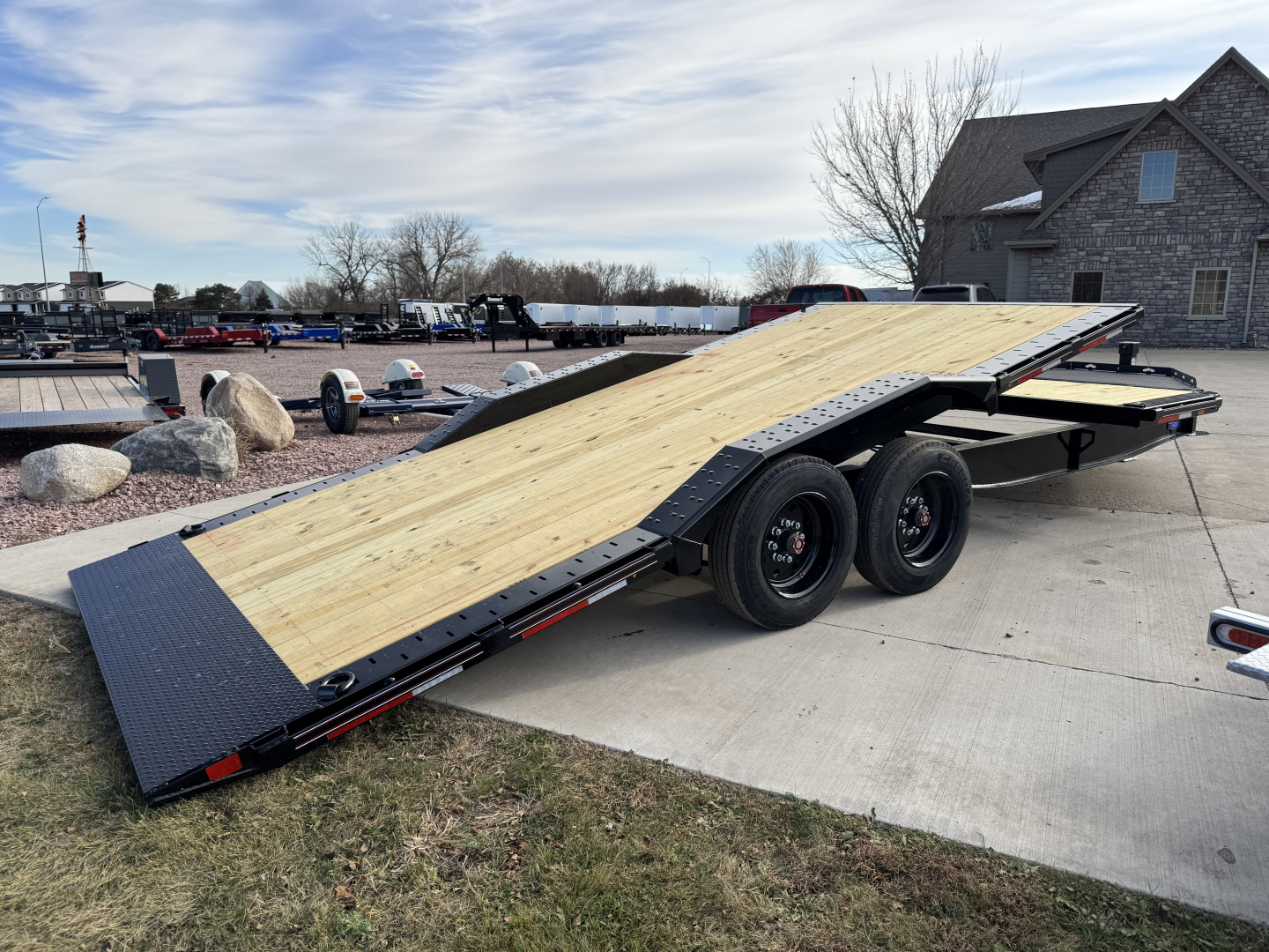 New 2026 Diamond C Trailers HXD208-22 18K Tilt Trailer