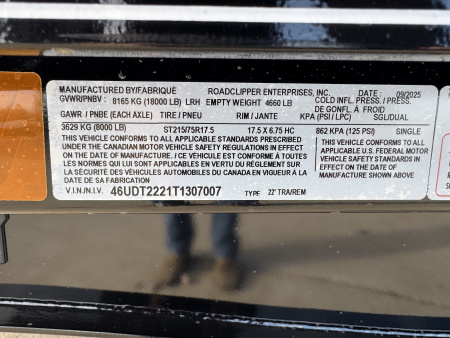 New 2026 Diamond C Trailers HXD208-22 18K Tilt Trailer