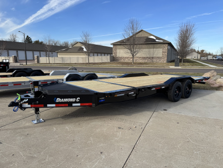 New 2026 Diamond C Trailers HXD208-22 18K Tilt Trailer