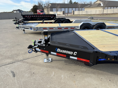 New 2026 Diamond C Trailers HXD208-22 18K Tilt Trailer