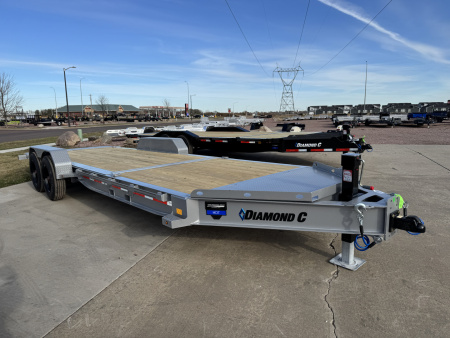 New 2026 Diamond C Trailers HDT208-22 18k Tilt Trailer