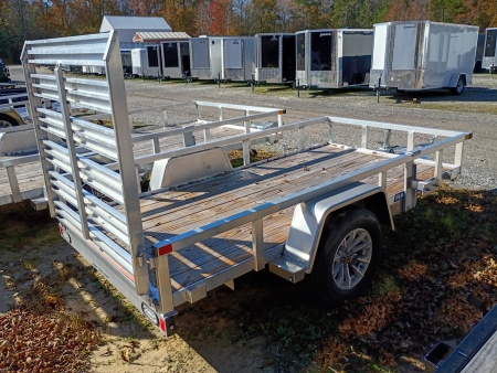 New 2025 Sure-Trac 23292 5x10 alum/wood Utility Trailer