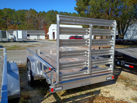 New 2025 Sure-Trac 23292 5x10 alum/wood Utility Trailer