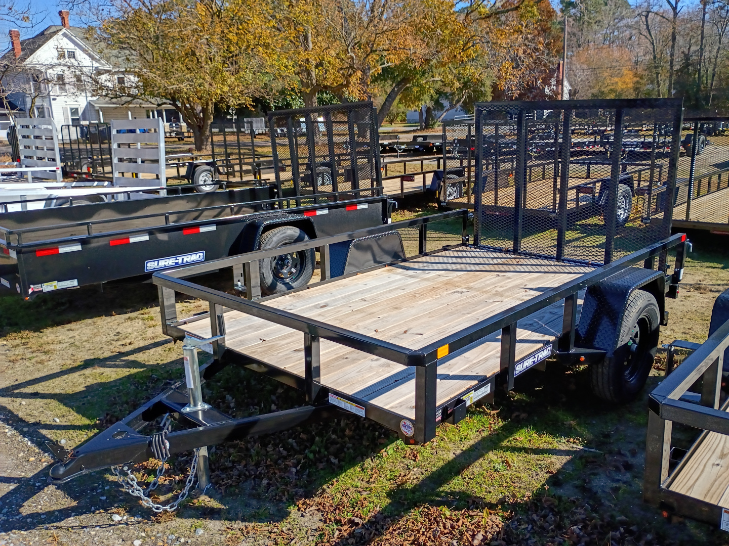 New 2025 Sure-Trac 23487 6x10 steel Utility Trailer