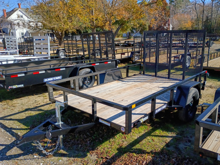 New 2025 Sure-Trac 23487 6x10 steel Utility Trailer