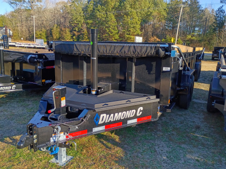 New 2026 Diamond C Trailers 23887 LPT 207 14' Dump Trailer