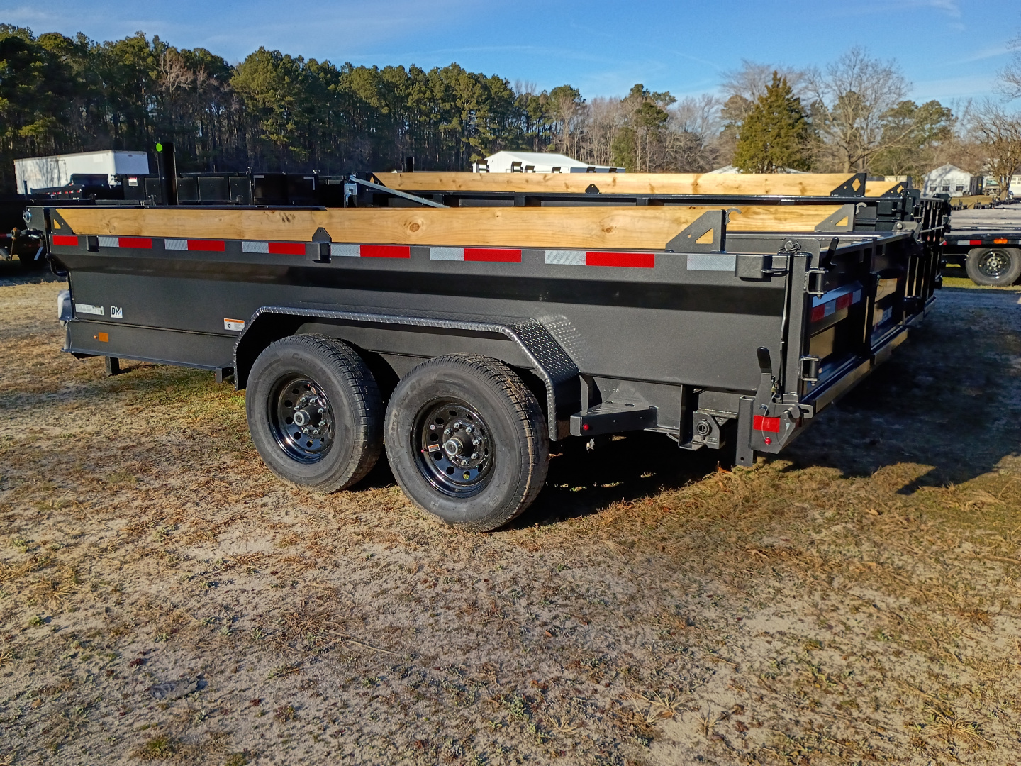 New 2025 Baseline 23914 HDU 14' 207 Dump Trailer
