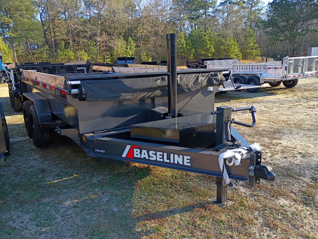 New 2025 Baseline 23914 HDU 14' 207 Dump Trailer
